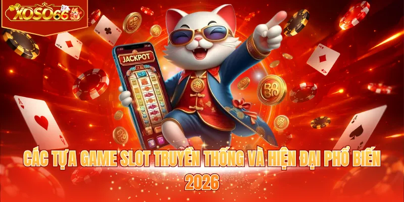 Các tựa game Slot truyền thống và hiện đại phổ biến 2026