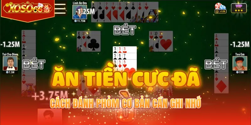 Cách đánh phỏm cơ bản cần ghi nhớ