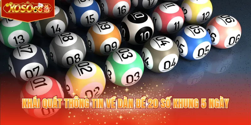 Khái quát thông tin về dàn đề 20 số khung 5 ngày